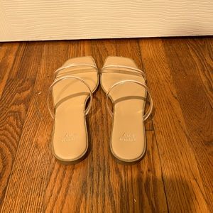 Crown and Ivy Clear sandals